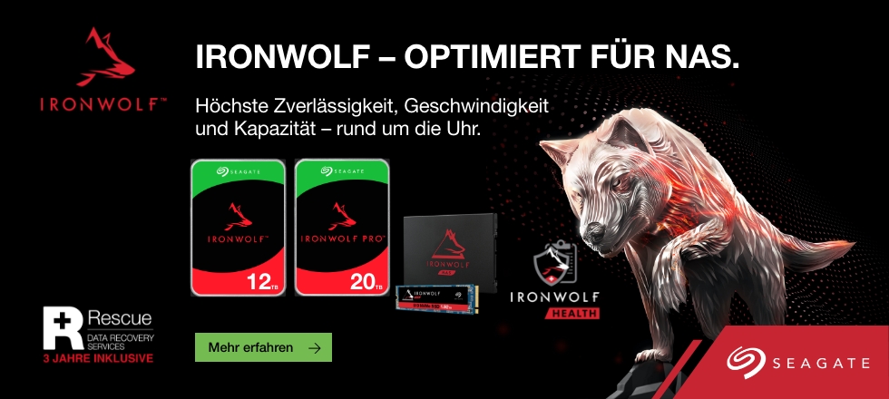 Seagate IronWolf - Optimiert für NAS